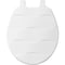 Mayfair Mayfair by Bemis Basket Weave Slow Close Round White Enameled Wood Toilet Seat 33SLOW-000 - alternate 2